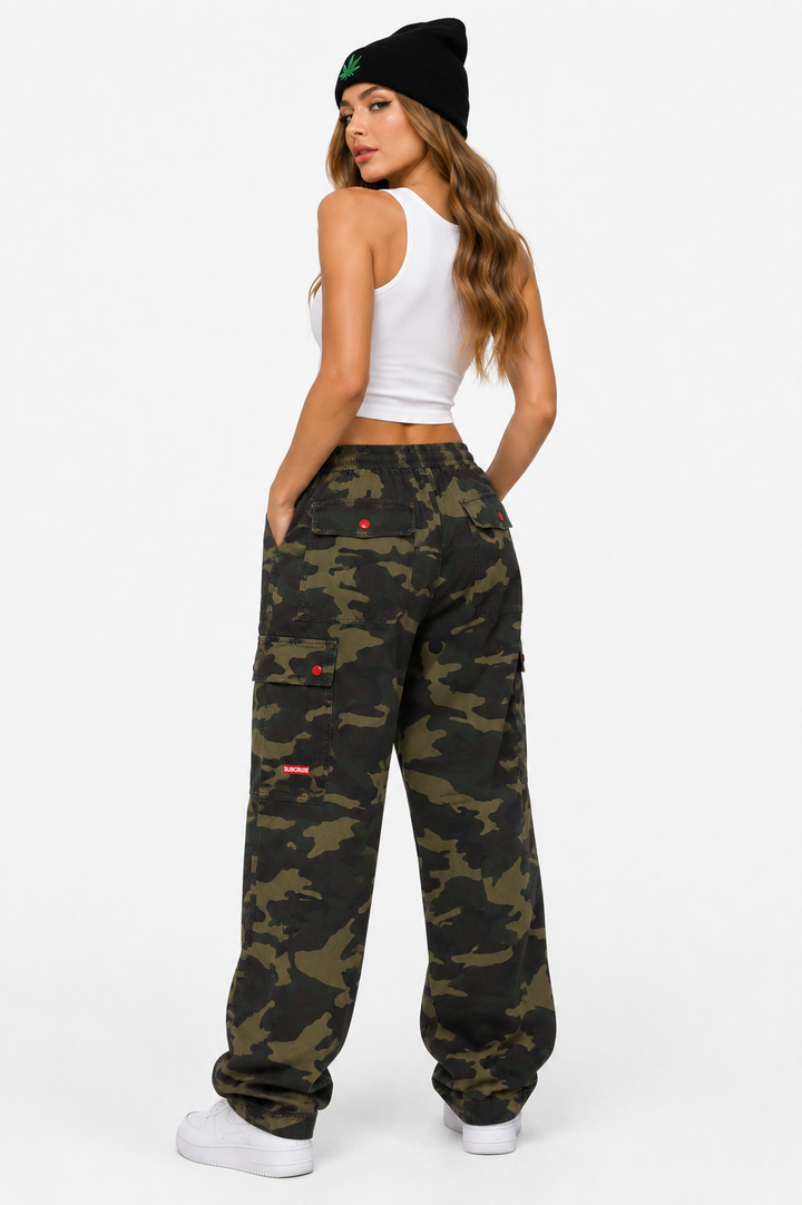 Workwear Cropped Trousers