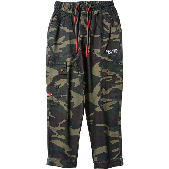 Workwear Cropped Trousers