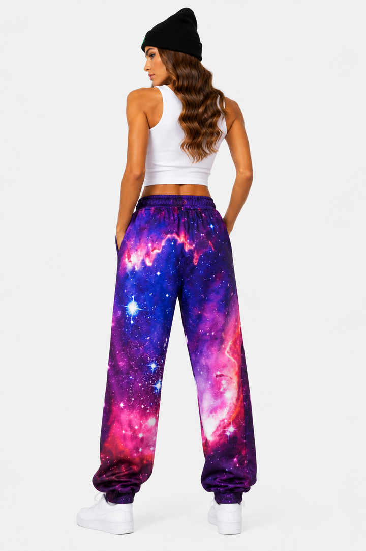 3D printed couple men and women trousers and trousers